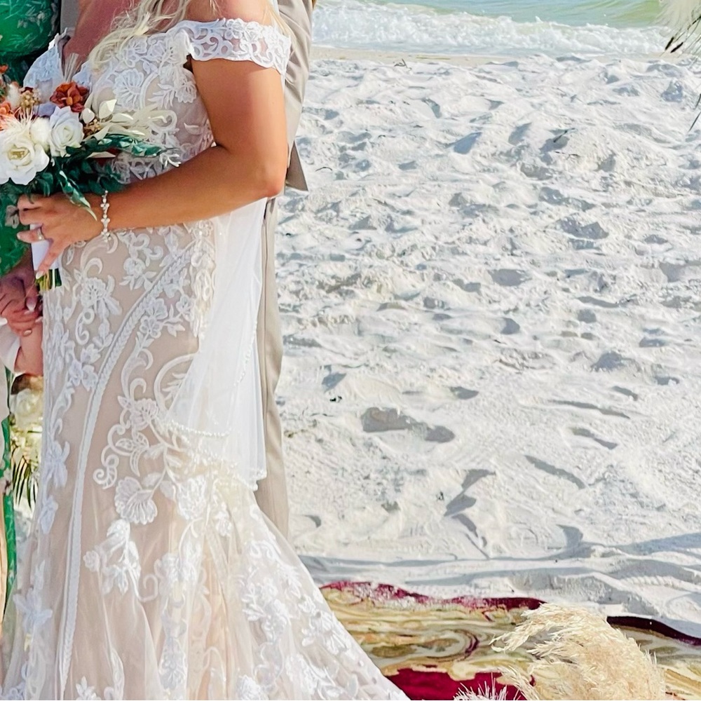 Wedding dress size 12